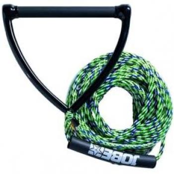 Jobe Multi Watersport Handle Package - Cuerda multiusos para deportes acuáticos, incluye mango ergonómico, cuerda de alta resistencia, longitud ajustable y diseño versátil para wakeboard, esquí acuático y tubing
