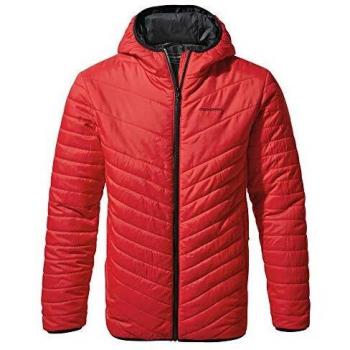 Craghoppers Hombre Compresslite Jkt Chaquetas abombadas/acolchadas, Hombre, Chaquetas acolchadas, CMN245 LN450, Sriracha., S