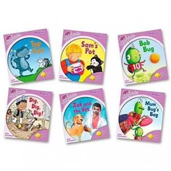 Oxford Reading Tree Songbirds Phonics: Level 1+. Mixed Pack of 6 - 9780198387909