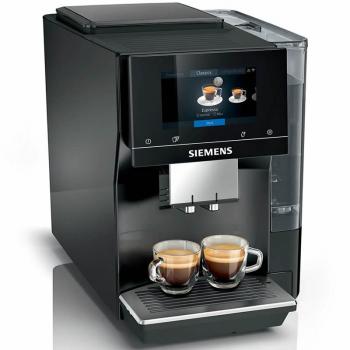 Cafetera Superautomática Siemens EQ700 TP713R09 Negra Brillante 2,4L 15 Bares