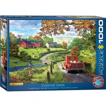 Eurographics 60000968 The Country Drive Puzzle, Various