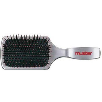 Muster & Dikson 31306 Cepillo cuadrado plateado gigante neumático