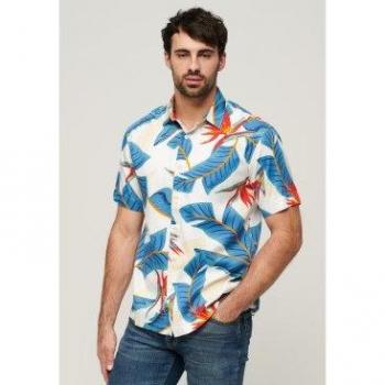 Camisa hawaiana Superdry manga corta multicolor