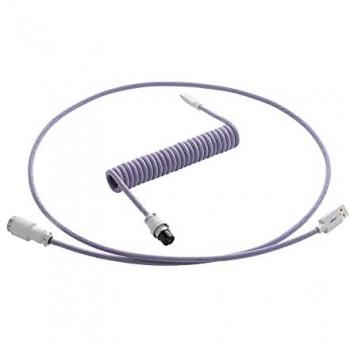 CableMod Pro Coiled Keyboard Cable USB-C to USB-A, 150cm - Rum Raisin