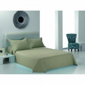 Colcha Retro Gris Perla Hosteline para Cama de 180 (3 Piezas)