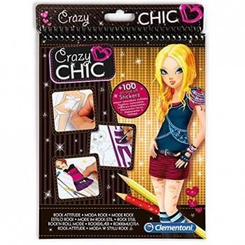 Clementoni 15765.5 - Cuaderno Sketchbook Rock