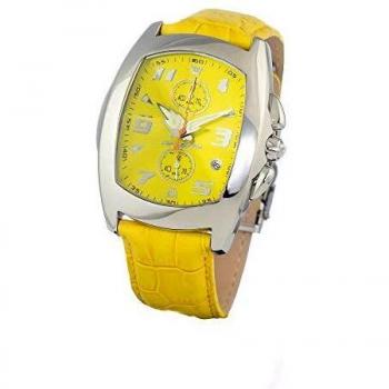 Chronotech Mens Analogue Quartz Watch with Leather Strap CT7468-05