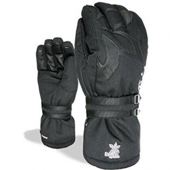 Level 8169LM - Guantes Para Mujer, Negro, XS