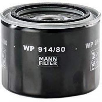 Original MANN-FILTER Filtro de aceite WP 914/80 – Para automóviles