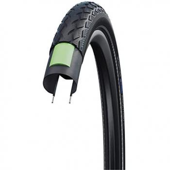 Cubierta Schwalbe Green Marathon HS620 20x1.50 (40-406) con tecnología GreenGuard, color negro, tipo rígido, adecuada para bicicletas