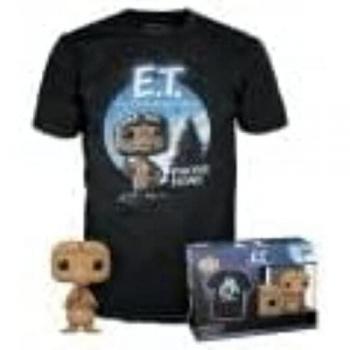 Funko Pop & tee: E.T.- E.T. w/Reeses- Small
