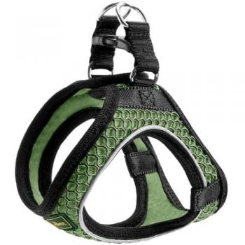 Hunter Hilo Comfort Arnés Verde Oliva para Perros - Arnés para perros, color verde oliva, tamaño S-M, diseño cómodo y ajustable