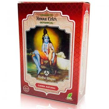Tinte de Henna Radhe Shyam Caoba Natural 100g