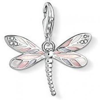 Thomas Sabo Charm con Cierre de Mujer con Plata de Ley 925, Plateado