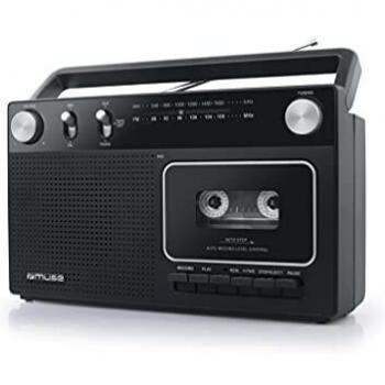 Muse M-152 RC Retro - Grabador de Casetes con Función de Grabación