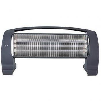 JATA JCES2201 Estufa Eléctrica de Cuarzo, Radiador con 3 Niveles de Potencia, 400/800/1200W