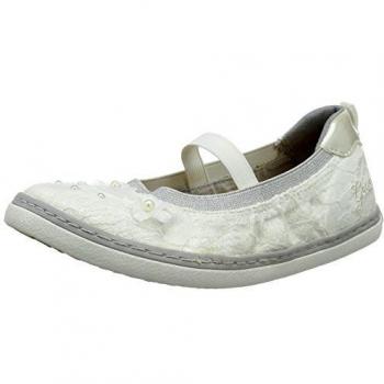Geox J Kilwi Girl C, Bailarinas Niños, Blanco