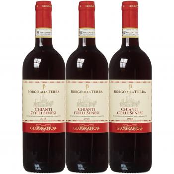 Vino Tinto Chianti Colli Senesi Borgo Alla Terra 2023 - Toscana, Italia - DOCG 100% Sangiovese, 13% vol