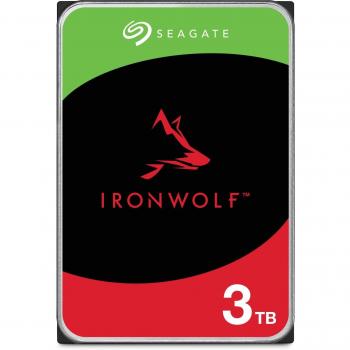 Seagate IronWolf 3TB NAS Hard Drive 5900 RPM 64MB Cache SATA 6.0Gb/s 3.5 Internal HDD ST3000VN007