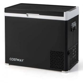 53-Quart Portable Dual Zone 12V Car Fridge/Freezer