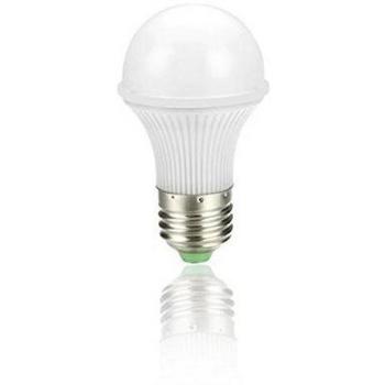 Primux Globe E27 - Bombilla LED de 5W, 3000K, Color Blanco Cálido