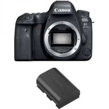 Cámara Réflex Digital Canon EOS 6D Mark II + Batería LP-E6N + Guía PDF de 20 Técnicas Fotográficas