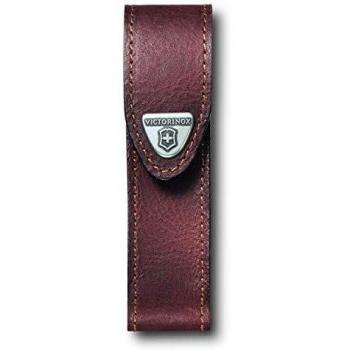 Victorinox V4.0547 Funda Piel, Etui Fã¼r Feststellmesser 2-3 Lagen, Leder, Braun, marrón, S