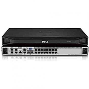 Dell DMPU2016-G01 16-port remote KVM switch with two remote, DMPU2016-G01