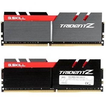 G.Skill 32GB (2 x 16GB) TridentZ Series DDR4 PC4-27700 3466MHz for Intel Z170 Platform Desktop Memory Model F4-3466C16D-32GTZ
