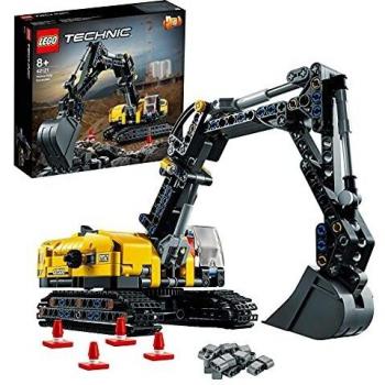 LEGO 42121 Technic 2en1 de Excavadora Pesada en Tractor con Orugas, Juguete de construcción para Niños y Niñas de +8 años