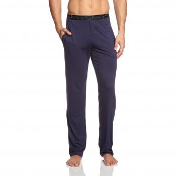 Skiny - Pantalón de pijama para hombre, talla XL, color azul