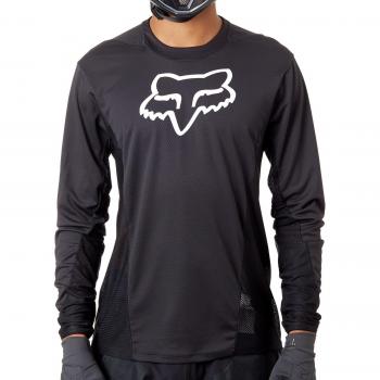 Fox Demo LS Camo Burn Jersey, Black, tamaño M