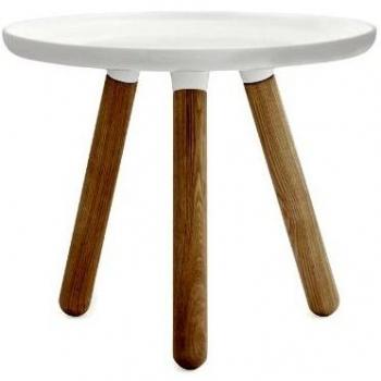 Normann Copenhagen - Tablo ø 50 cm Blanco/Natural