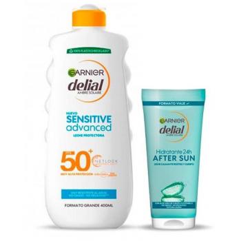 Delial Sensitive Advanced Spf50 Duplo 400 ml Crema Solar Protectora + After Sun