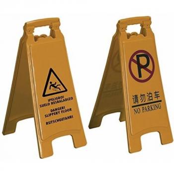 Cartel plastico q-connect señalizacion suelo resbaladizo