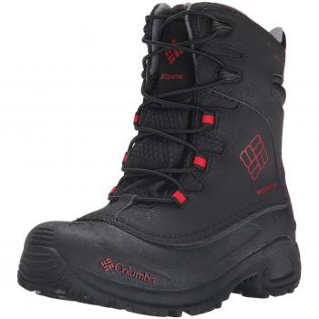 Columbia Youth Bugaboot Plus III Omni-Heat, Zapatillas De Deporte para Exterior Niñas, Negro-Schwarz