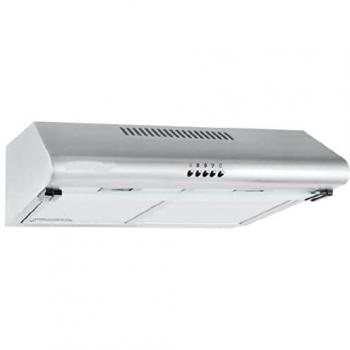 Campana Extractora Inox Orbegozo 60 cm, 2 Motores de 80 W, 3 Niveles de Potencia