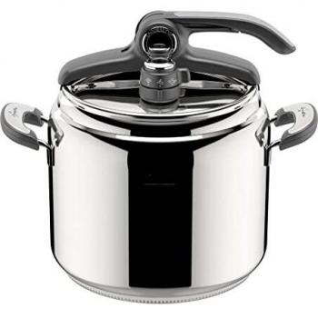 Olla a Presión Lagostina Novia LagoEasy'Up 9L Acero Inoxidable con Cuerpo Inducción y Apertura Fácil