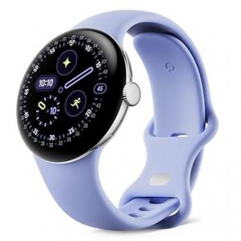 Google Pixel Watch 4 Smartwatch 41 mm WiFi Caja de Aluminio Plata Correa Deportiva Iris