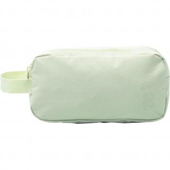 Estuche escolar de dos compartimentos color verde Meadow Mist