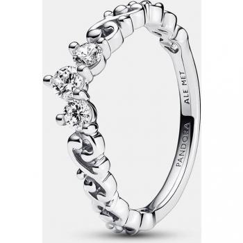 Anillo Pandora Moments Tiara Real Remolino Plata con Circonitas 192232C01-54