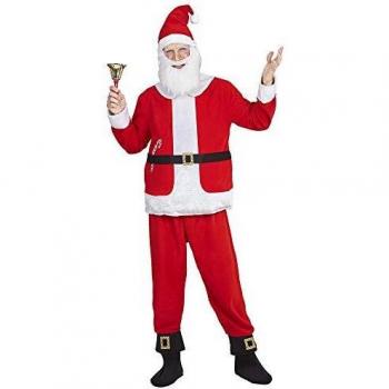 Disfraz de Papá Noel Completo para Adulto Talla Única - Widmann