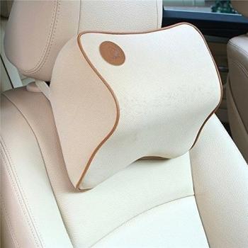 DMMSS Espacio Cabeza Dentro De Una Memoria Espuma Almohada Cuello Protector Auto Accesorios Joyas , Beige