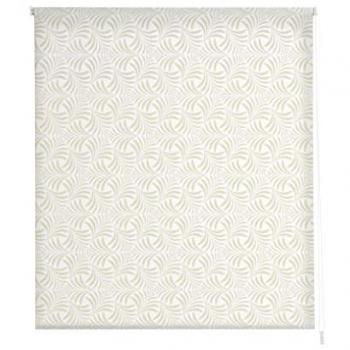 Estor Enrollable Translúcido Estampado Texturas T-4063 | 150 x 180 cm | Fácil Instalación para Ventanas y Puertas
