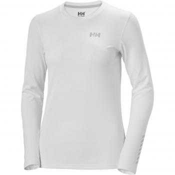 Helly Hansen Women's Lifa Active Long Sleeve Base Layer - White XL