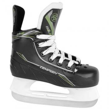 Tempish Rixy 70 Patines de Hielo Ajustables Juveniles Unisex Negro Talla 31-32