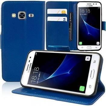 Samsung Galaxy J3 Pro Funda HCN Phone® Funda con tapa tarjetero tapa folio libro tapa soporte integrado para Samsung Galaxy J3 Pro