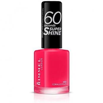 Rimmel London Nail Lacquer 60 Seconds Super Shine - Coralicious