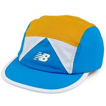 New Balance Gorra 5 Paneles Archive Azul-Amarillo - Ajustable