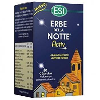 ESI Erbe della Notte Activ - Complemento Alimenticio - 50 Cápsulas